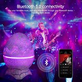 SZPACMATE Galaxy projektor nočne lučke dinozavrovo jajce z glasbo | Shoptok.si