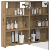  Kopalniška ogledalna omara s polico Oreh 40 x 10,5 x 60,5 cm, (5000233311) | Shoptok.si