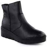 Rieker Gležnjarji RKR631A Črna | Shoptok.si
