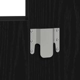 vidaXL črni hrast mdf, les 60 x 40 x 70 cm toaletna miza pravokotna | Shoptok.si