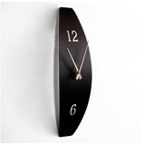 WALLXPERT APS137MS Dekorativni metalni zidni sat, Crni | Eponuda.ba