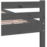  Okvir za krevet od masivnog drva sivi 120 x 200 cm | Eponuda.com
