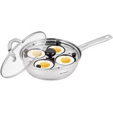 Shumee jeklena ponev z jajčnim vložkom 20CM klausberg KB-7606, (21384473) | Shoptok.si
