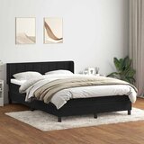 Box spring krevet s madracem crni 160x210 cm baršunasti | shoptok.hr