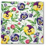  Za dekupaž Beautiful Pasies - 1 komad (Salvete za dekupaž) | shoptok.hr