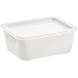 Tontarelli škatla/zaboj Bella 18X14X7 cm (M), s pokrovom, bela, 3462925 | Shoptok.si