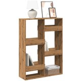 vidaXL Knjižna omara artisan hrast 100x33x135 cm inženirski les Cene