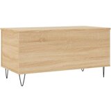 vidaXL Stolić za kavu boja hrasta 90 x 44 5 x 45 cm konstruirano drvo | shoptok.hr
