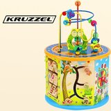 Kruzzel drvena edukativna kocka 8 u 1, 36 cm | shoptok.hr