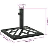  Stalak za suncobran zeleni 44 x 44 x 31 cm od lijevanog željeza | shoptok.hr