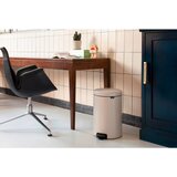 Brabantia Koš za smeti s pedalom 20 L s plastičnim vložkom - Soft Beige | Shoptok.si