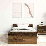 vidaXL Okvir kreveta bez madraca staro drvo 100x200 cm | shoptok.hr