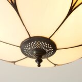 Endon 111907 - Plafonski luster Tiffany INGRAM 3xE27/10W/230V prečnik 45 cm | Eponuda.com