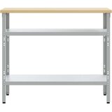  Radni Stol Siva 100 x 55 x 85 cm Čelik s prahom premazan | shoptok.hr