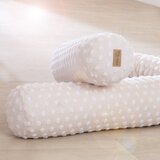 Roba Bež zaščitna obza posteljico iz mešanice bombaža 170 cm Frosty Almond – | Shoptok.si