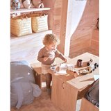 OYOY Mini Otroška klop iz masivnega lesa v naravni barvi Arca – | Shoptok.si