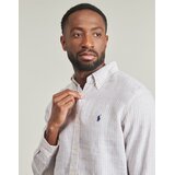 Polo Ralph Lauren CHEMISE RAYEE COUPE DROITE EN LIN Višebojna | shoptok.hr