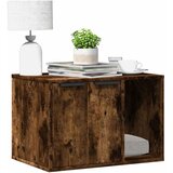  Kutija z mačji pijesak boja hrasta 60x40x40cm konstruirano drvo | shoptok.hr