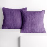 DecoKing Ukrasna jastučnica Henry 45x45 cm, ljubičasta Slike