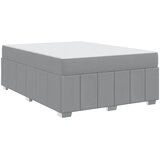  Krevetna konstrukcija Svijetlo siva 160 x 200 cm tkanina | Shoptok.si