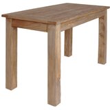  Blagovaonski stol od masivnog drva mahagonija 120 x 60 x 77 cm | shoptok.hr