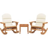  3-dijelna vrtna garnitura Adirondack masivno bagremovo drvo | Eponuda.com