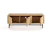 Marckeric TV komoda od masivnog manga u prirodnoj boji 145x50 cm Mundra – | shoptok.hr