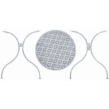  Bistro garnitura 3-delna jeklo sivo bela, (20680110) | Shoptok.si