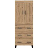  Visok predalnik Umetni hrast 69,5 x 34 x 180 cm Konstruiran les, (5000107848) | Shoptok.si