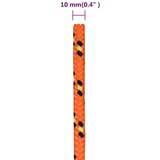  Vrv za čoln oranžna 10 mm 250 m polipropilen, (21039862) | Shoptok.si
