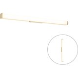 QAZQA Kopalniška stenska svetilka iz medenine 92 cm z LED IP44 - Cascada | Shoptok.si