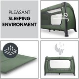 Hauck putni krevetić Play N Relax Center Dark Green | shoptok.hr