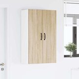 vidaXL Stenska kuhinjska omarica z vrati Sonoma hrast 60 x 31 x 100 cm | Shoptok.si