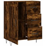  Komoda boja dimljenog hrasta 69,5x34x90 cm konstruirano drvo Slike