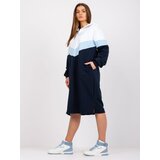 RUE PARIS Dress-RV-SK-7462.00-white-navy blue | shoptok.hr