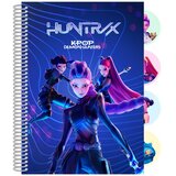KPop Demon Hunters Bilježnica A5 - tvrde korice, 80 listova | shoptok.hr