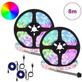  LED traka 4 pcs Crna i prozirna 400 x 0 8 x 0 3 cm | shoptok.hr