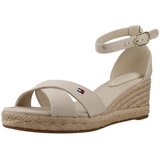 Tommy Hilfiger Espadrile Sandalias Mujer Modèle Eileen Bež Cene