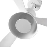 Faro 33760WT-22-LED Prigušiva stropna svetiljka-ventilator AMELIA L CONE LED/20W/230V bela prečnik 132 cm WT + DO | Eponuda.com