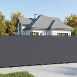  Zaslon za privatnost na balkonu 150 x 400 cm Polyester Antracit | shoptok.hr