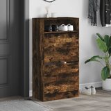 Ormarić za cipele boja hrasta 60x34x116 cm konstruirano drvo | shoptok.hr