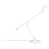 Mat bijela LED stolna lampa sa savitljivom konstrukcijom (visina 64 cm) Manduro – | shoptok.hr