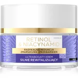 Eveline Cosmetics Retinol & Niacynamid revitalizirajuća noćna krema 50+ 50 ml