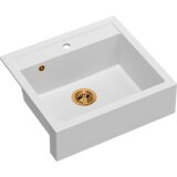 Quadron sudoper BILL 110 + nano PVD snježno bijela/bakar | shoptok.hr