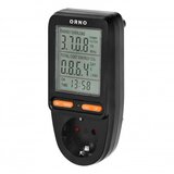 Orno LCD merač potrošnje 3680W crni OR-WAT-435(GS)/B | Eponuda.com