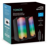 Speedlink Zvučnik Tonos, RGB, Bluetooth, crni | shoptok.hr