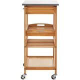 Premier Housewares Bambusov servirni voziček na kolesih 41x58 cm Harlow – | Shoptok.si
