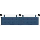 Držeće uzglavlje Zidne Plava 190 x 55 x 5 cm tkanina - Plava 180 cm bez LED | shoptok.hr
