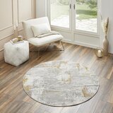 Dieter Knoll vintage preproga tkano zlate barve | Shoptok.si