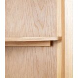  kotna omarica 59x36x180 cm trdna hrastovina, (20621229) | Shoptok.si